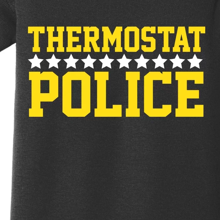 Thermostat Police Baby Bodysuit