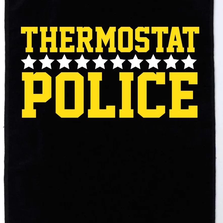 Thermostat Police Platinum Collection Golf Towel