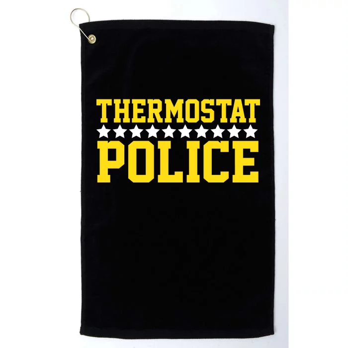 Thermostat Police Platinum Collection Golf Towel