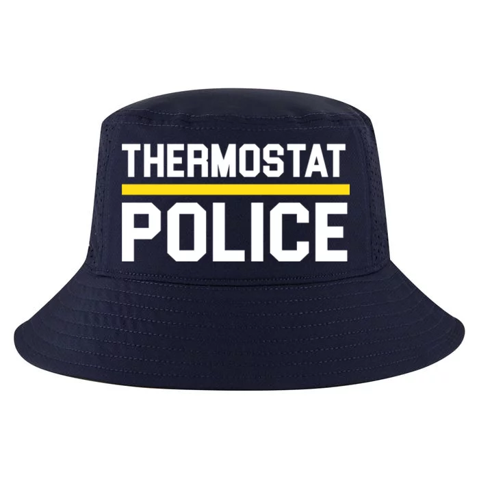 Thermostat Police Logo Cool Comfort Performance Bucket Hat