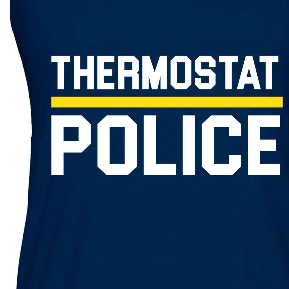 Thermostat Police Logo Ladies Essential Flowy Tank