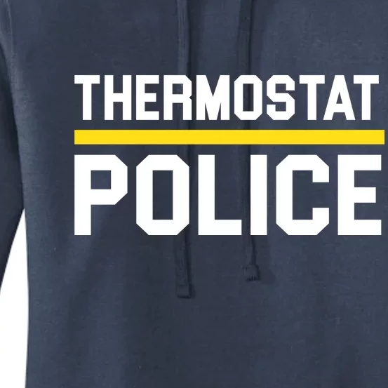 Thermostat Police Logo Women's Pullover Hoodie