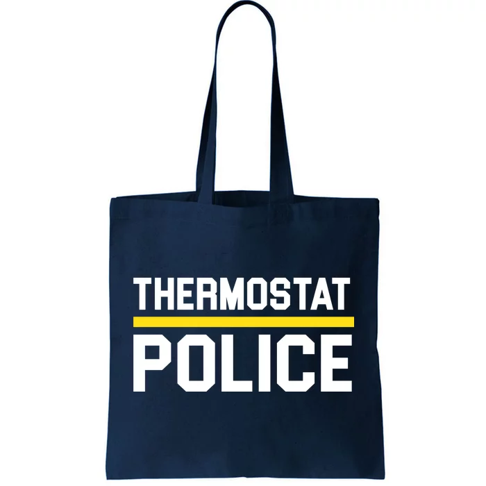 Thermostat Police Logo Tote Bag