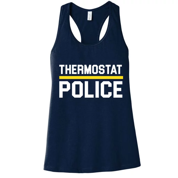 Thermostat Police Logo Women's Racerback Tank