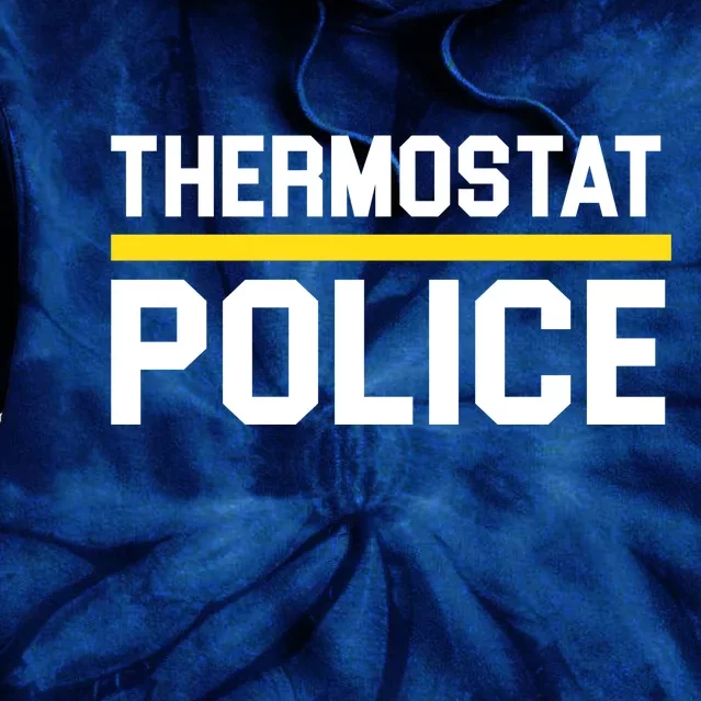 Thermostat Police Logo Tie Dye Hoodie