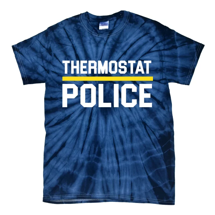 Thermostat Police Logo Tie-Dye T-Shirt