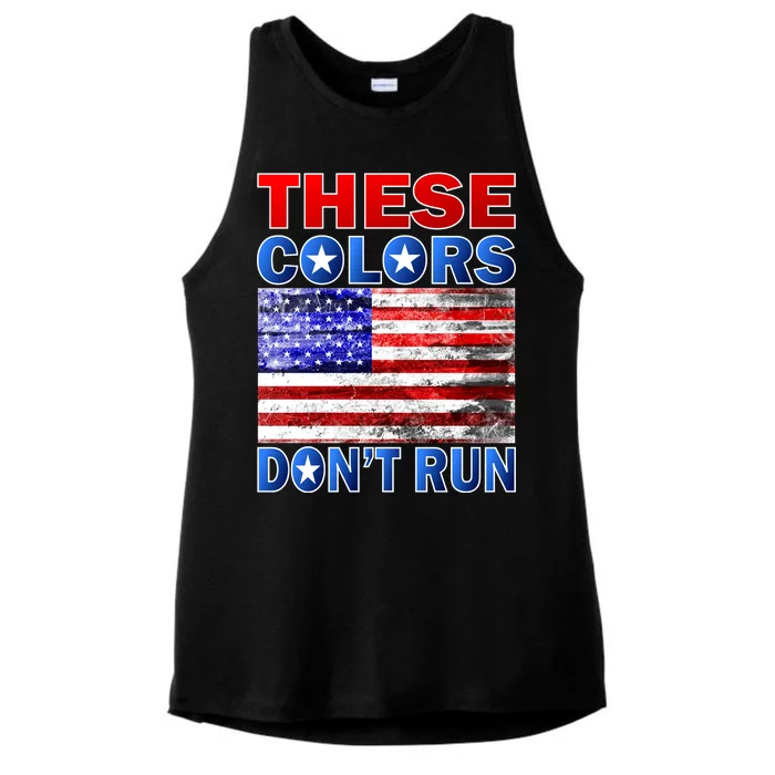 These Colors Don't Run Ladies Tri-Blend Wicking Tank