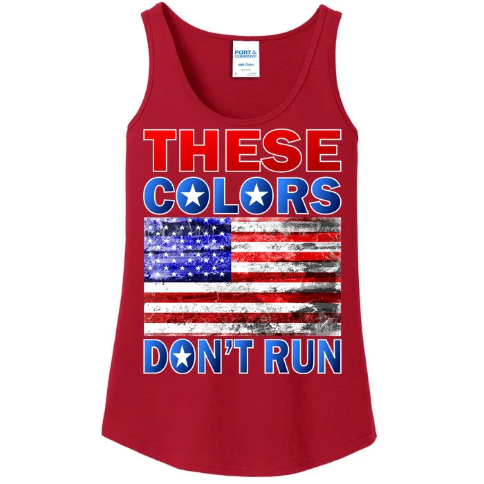 These Colors Don't Run Ladies Essential Tank