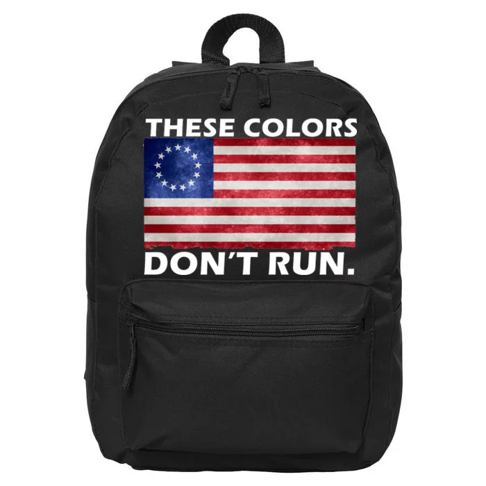 These Colors Don't Run Betsy Ross Flag 16 in Basic Backpack