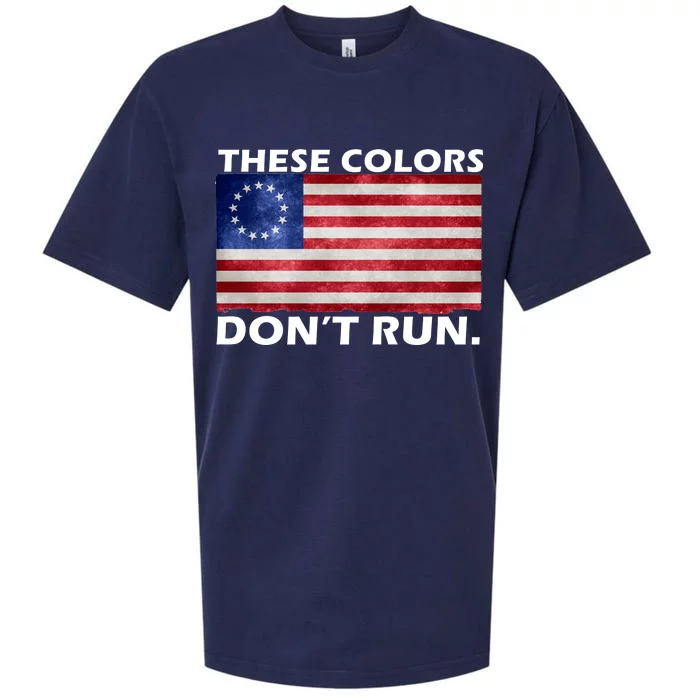 These Colors Don't Run Betsy Ross Flag Sueded Cloud Jersey T-Shirt