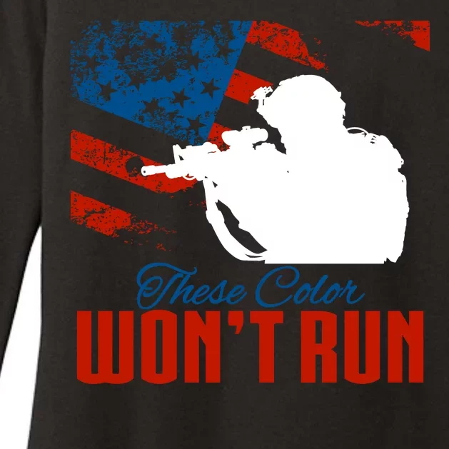 These Colors Won't Run Womens CVC Long Sleeve Shirt