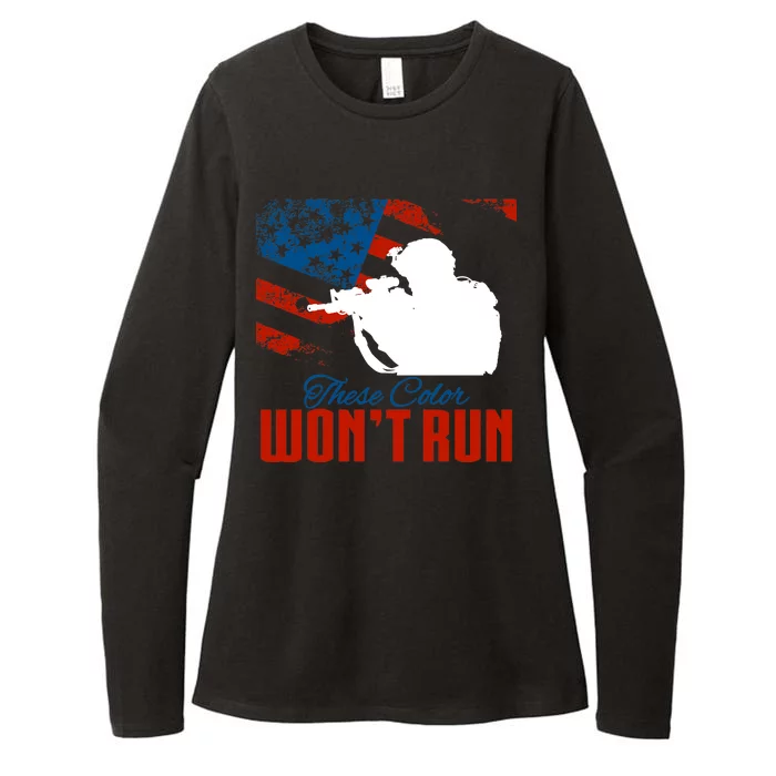 These Colors Won't Run Womens CVC Long Sleeve Shirt