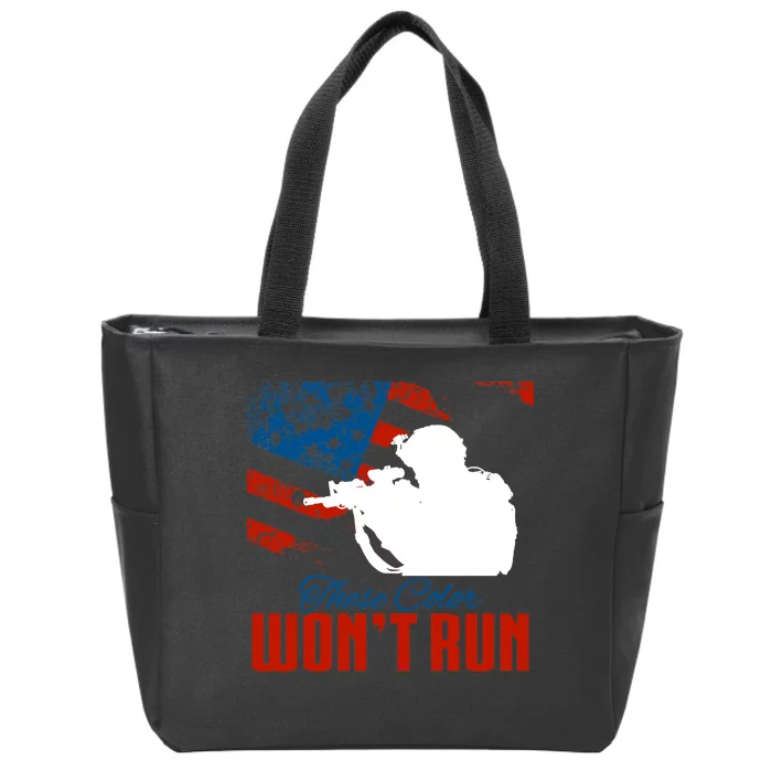 These Colors Won't Run Zip Tote Bag