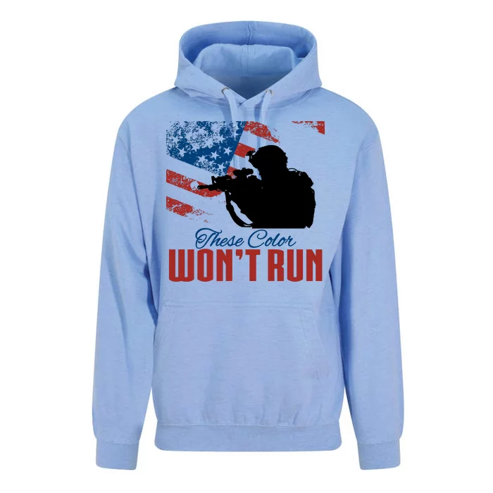 These Colors Won't Run Unisex Surf Hoodie