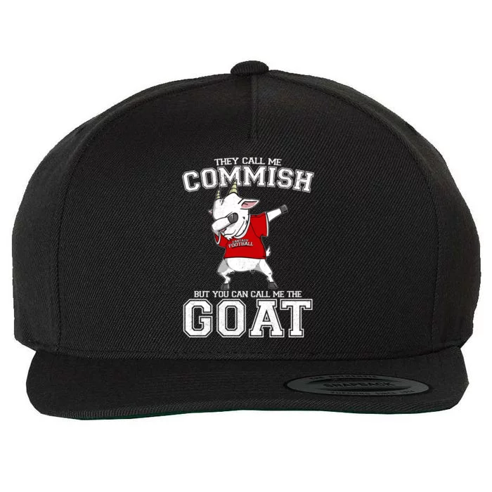 They Call Me Commish GOAT Wool Snapback Cap