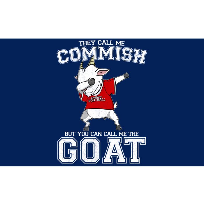 They Call Me Commish GOAT Bumper Sticker