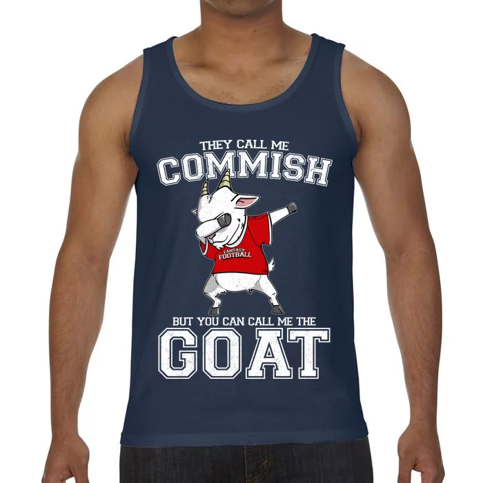 They Call Me Commish GOAT Comfort Colors® Tank Top