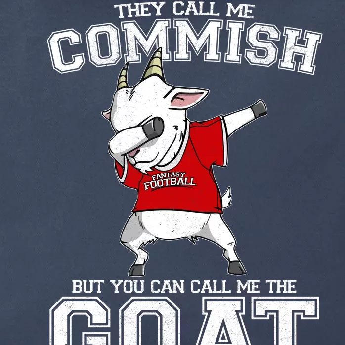 They Call Me Commish GOAT Zip Tote Bag