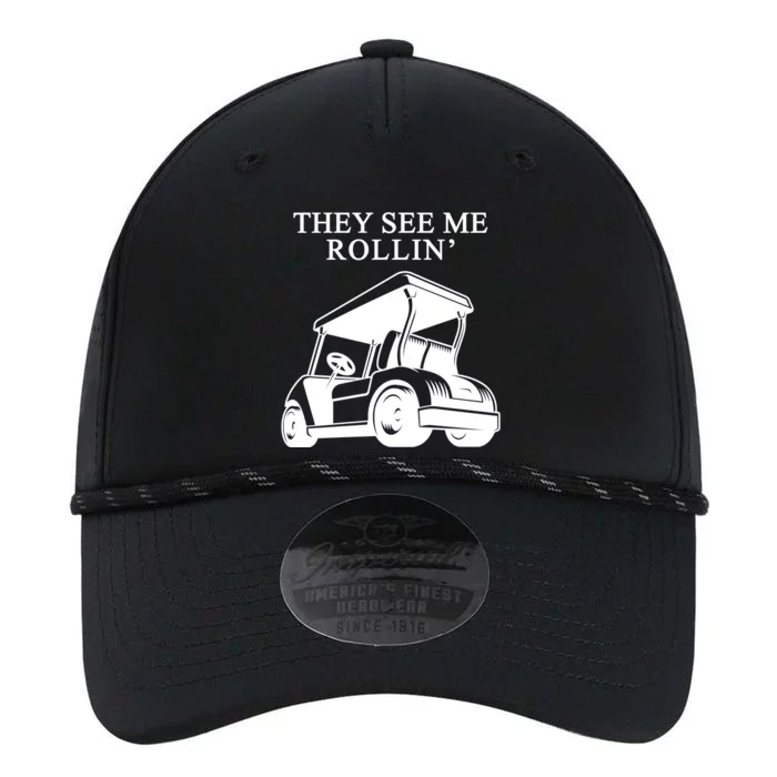 They See Me Rollin Funny Golf Cart Performance The Dyno Cap