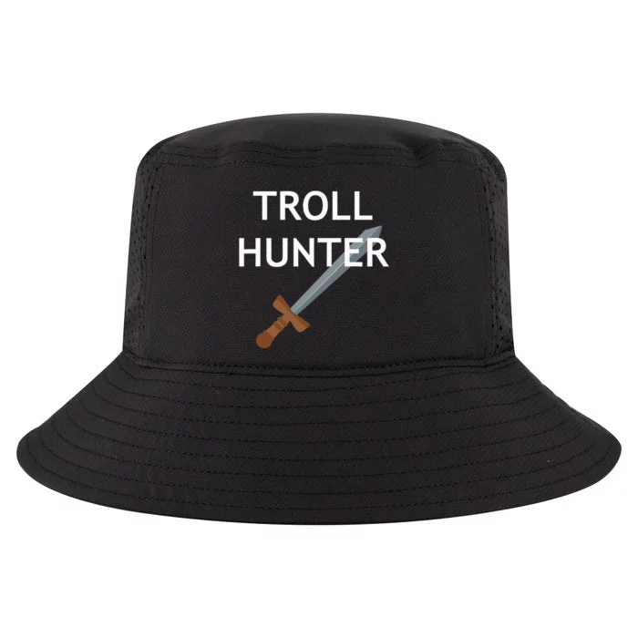 Troll Hunter Funny Jokes Sarcastic Cool Comfort Performance Bucket Hat