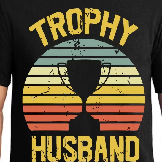 Trophy Husband Fathers Day Gift Pajama Set