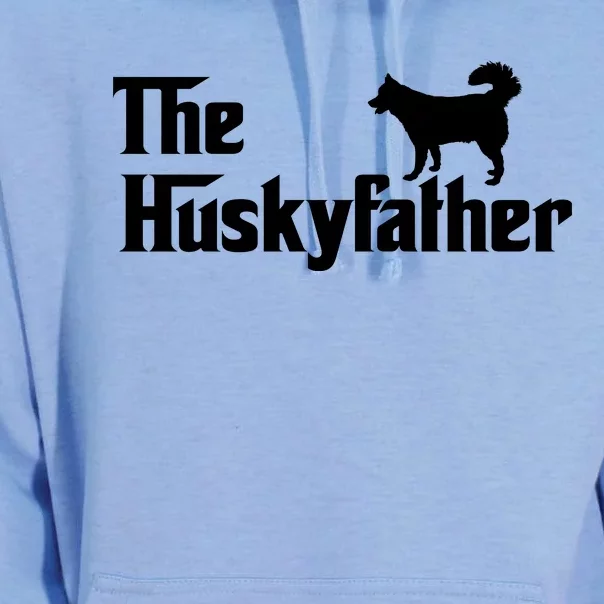 The Husky Father Funny Husky Owner Dad Gifts Unisex Surf Hoodie