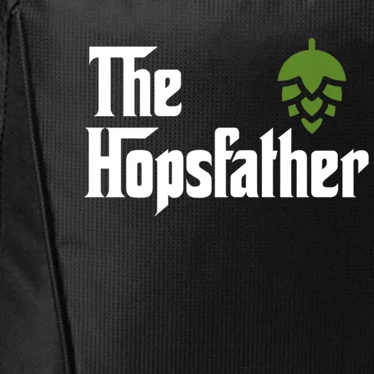 The Hops Father Funny Homebrew Gift For Dad City Backpack