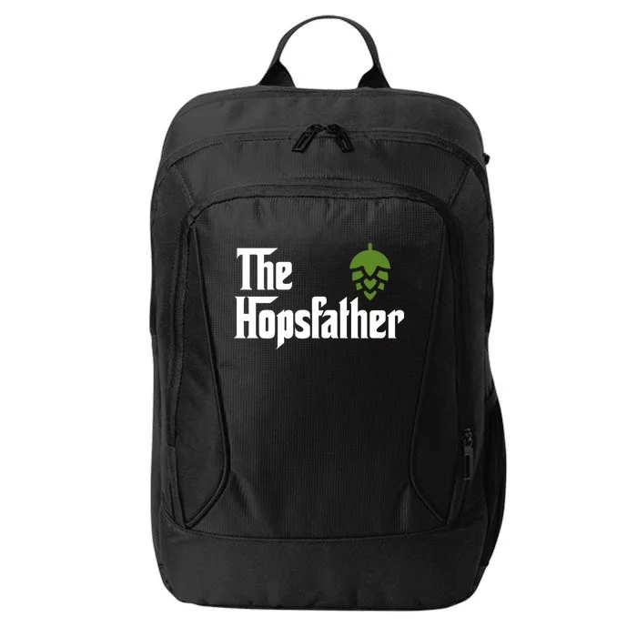 The Hops Father Funny Homebrew Gift For Dad City Backpack