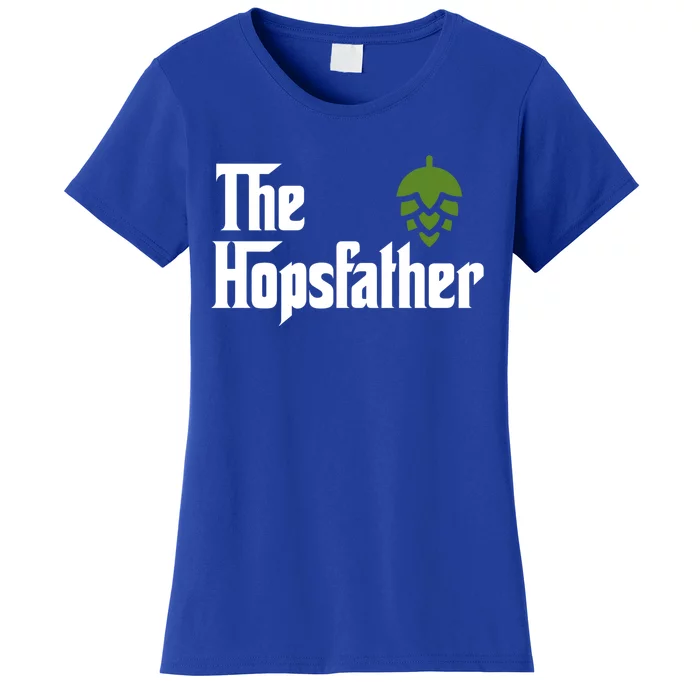 The Hops Father Funny Homebrew Gift For Dad Women's T-Shirt