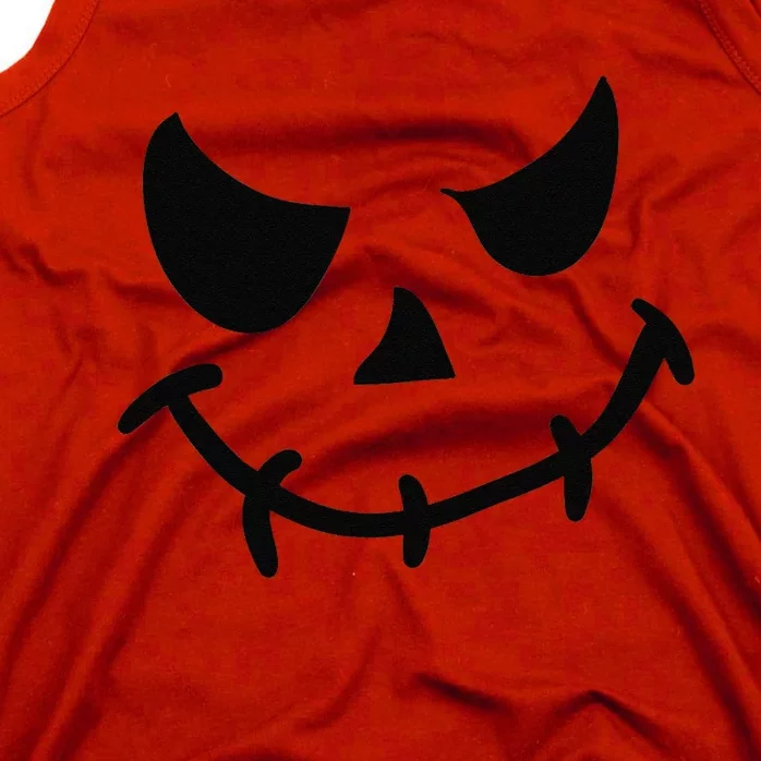 The Haunting Face Of Terror. Halloween Tank Top