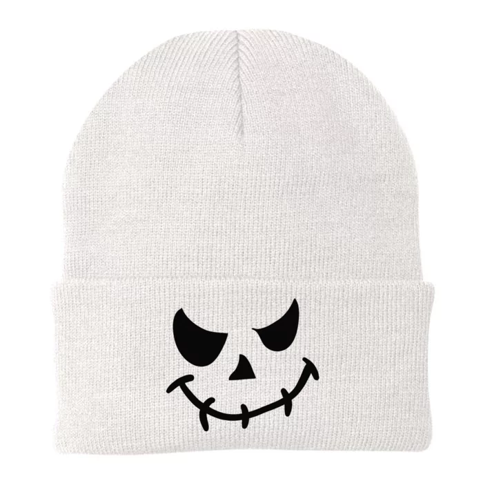 The Haunting Face Of Terror. Halloween Knit Cap Winter Beanie