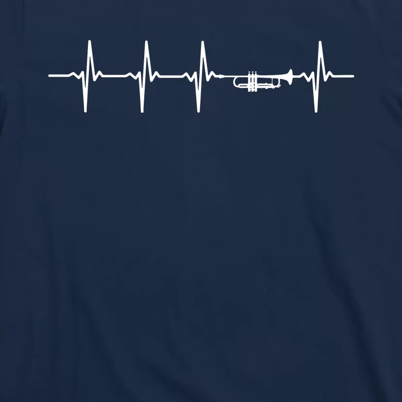 Trumpet Heartbeat For Trumpeters T-Shirt