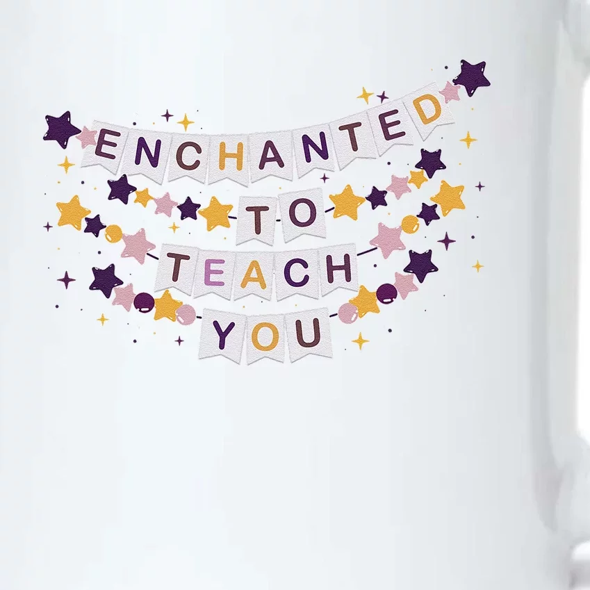 Teacher Halloween Friendship Bracelet Groovy Back To School Black Color Changing Mug