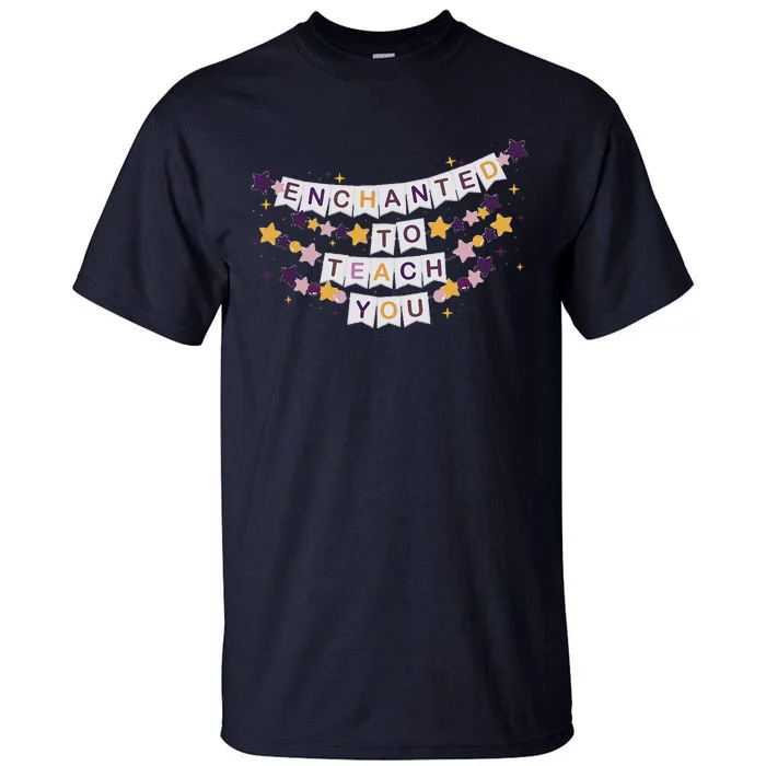 Teacher Halloween Friendship Bracelet Groovy Back To School Tall T-Shirt