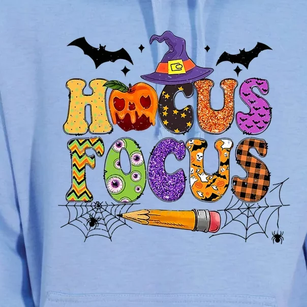 Teacher Hocus Focus Everybody Focus Halloween Unisex Surf Hoodie