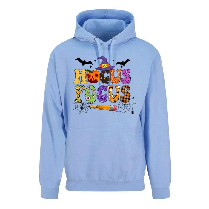 Teacher Hocus Focus Everybody Focus Halloween Unisex Surf Hoodie