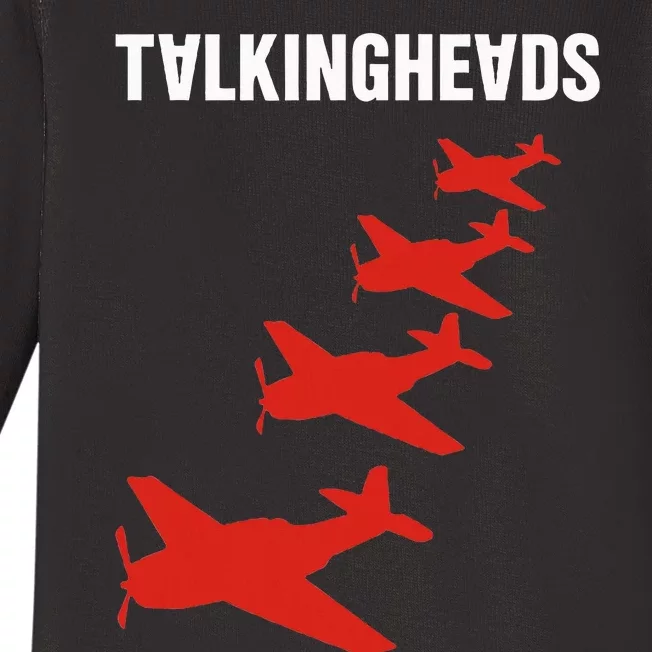 Talking Heads Four Planes Baby Long Sleeve Bodysuit