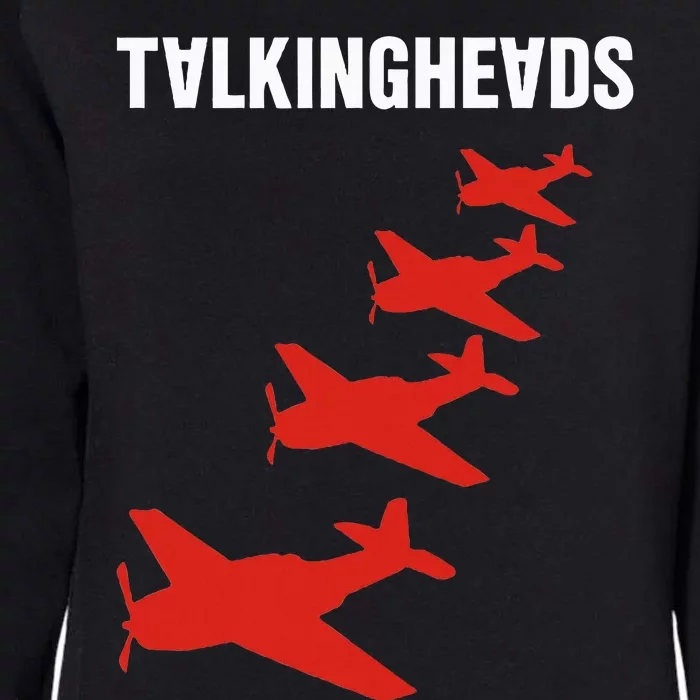 Talking Heads Four Planes Womens California Wash Sweatshirt