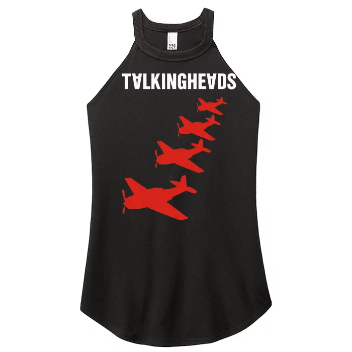 Talking Heads Four Planes Women’s Perfect Tri Rocker Tank