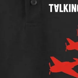 Talking Heads Four Planes Dry Zone Grid Performance Polo