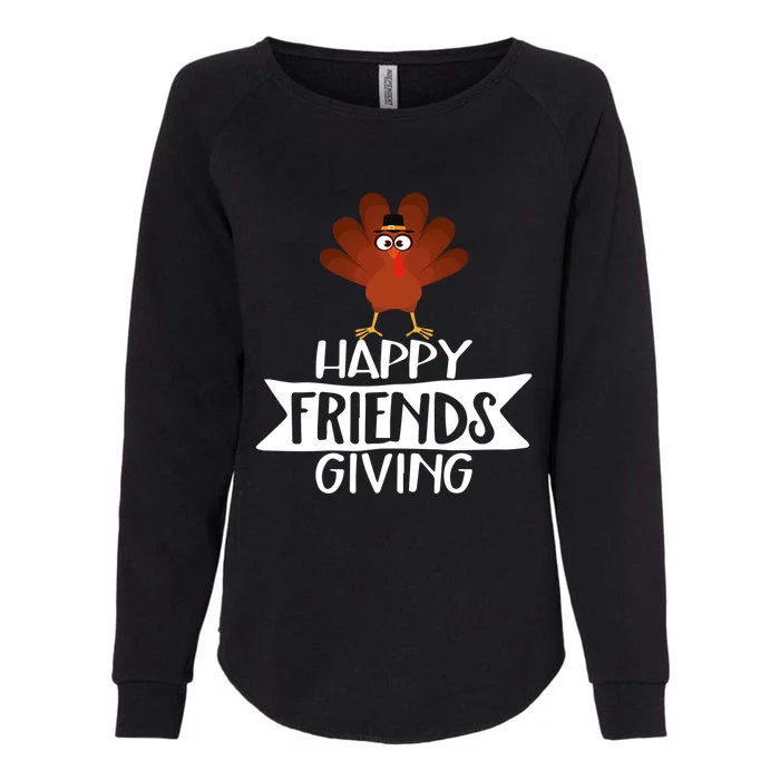 Thanksgiving Happy Friends Giving Thanksgiving Family Funny Gift Meaningful Gift Womens California Wash Sweatshirt