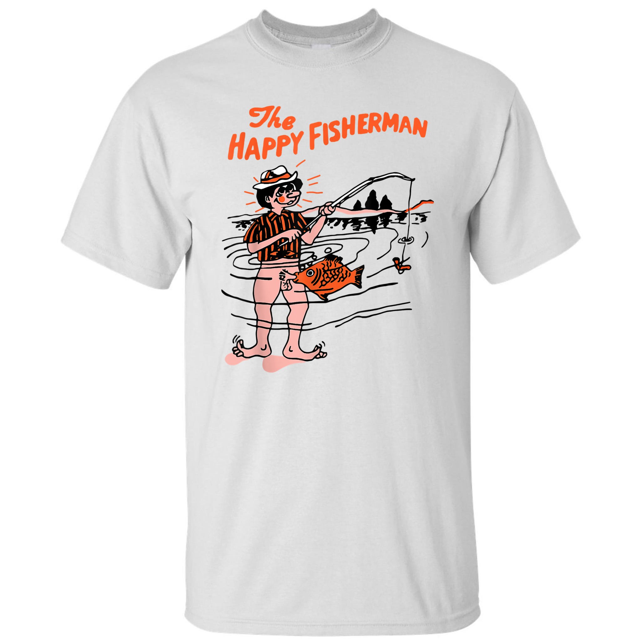 Fish Island T Shirt, Fisherman Shirts, Funny Fishing Graphic Tees, Gif –  The Laughter Factory
