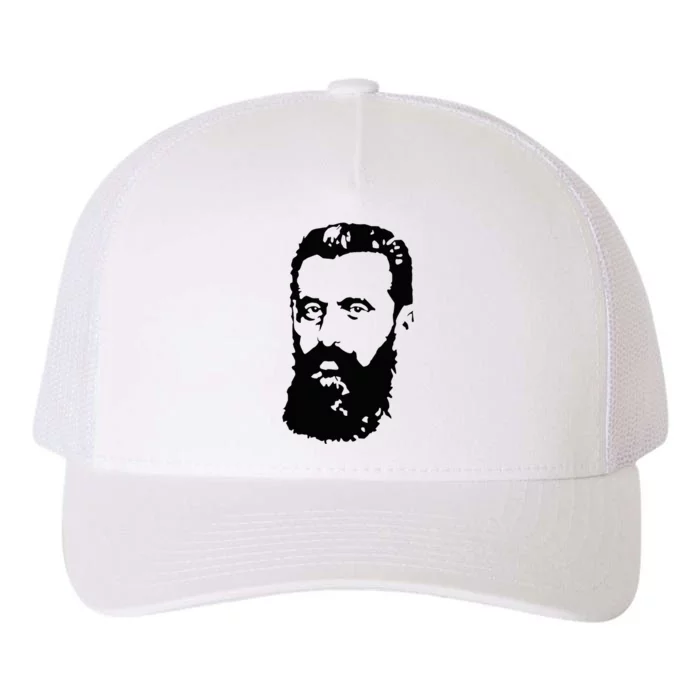 Theodor Herzl Father Of Zionism Pro Israel Zionist Israeli Yupoong Adult 5-Panel Trucker Hat