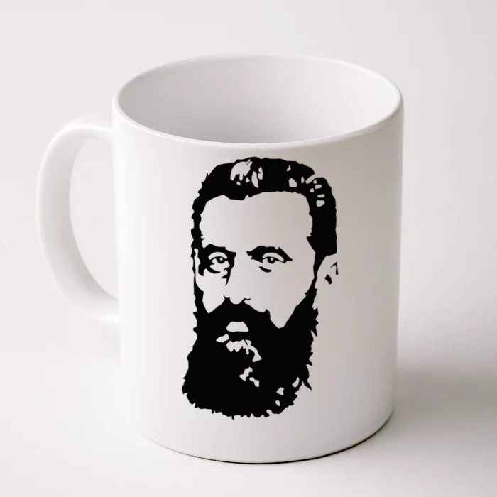 Theodor Herzl Father Of Zionism Pro Israel Zionist Israeli Front & Back Coffee Mug