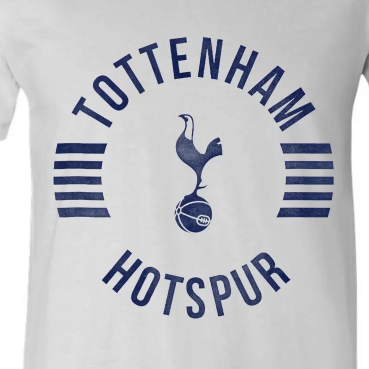 Tottenham Hotspur Football Club Collegiate Faded V-Neck T-Shirt