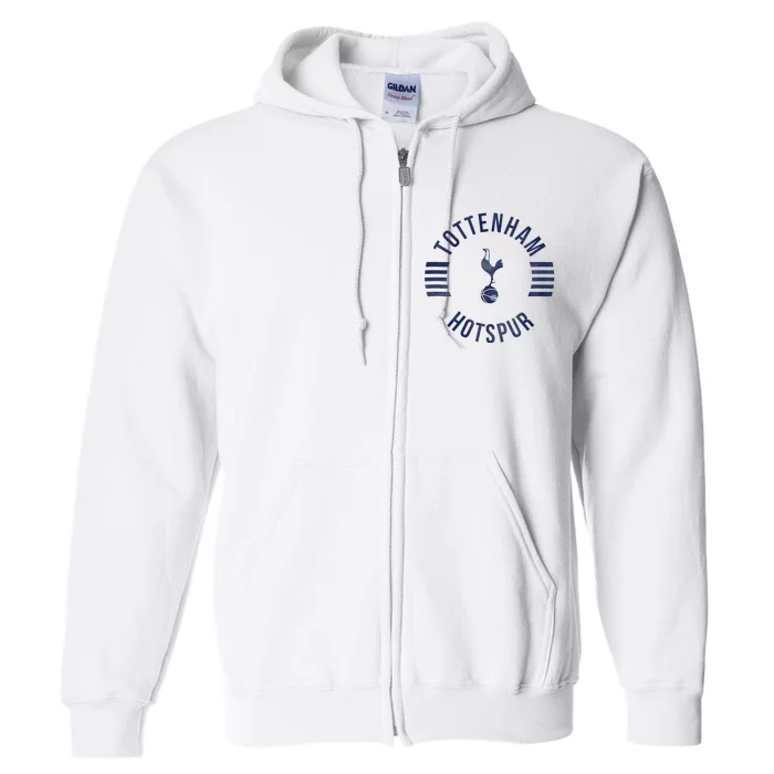 Tottenham Hotspur Football Club Collegiate Faded Full Zip Hoodie