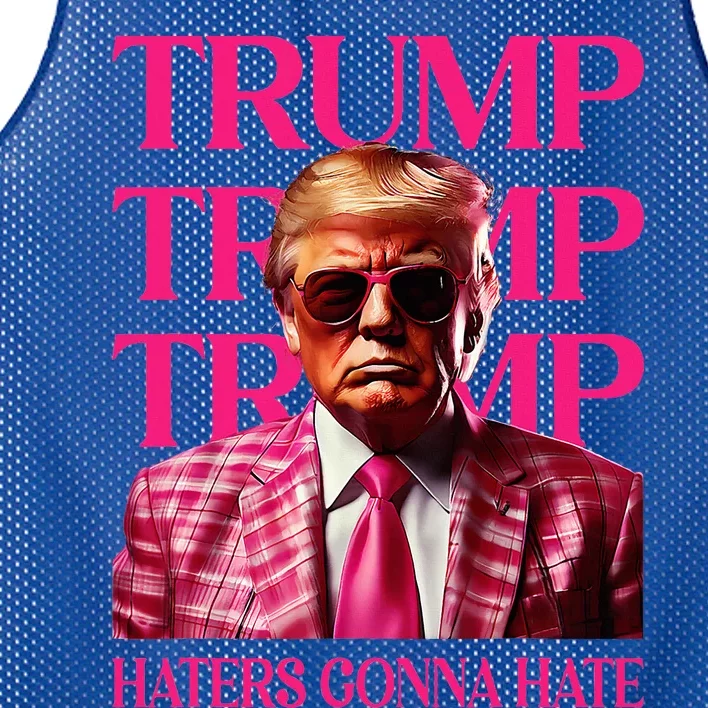 Trump Haters Gonna Hate Mesh Reversible Basketball Jersey Tank