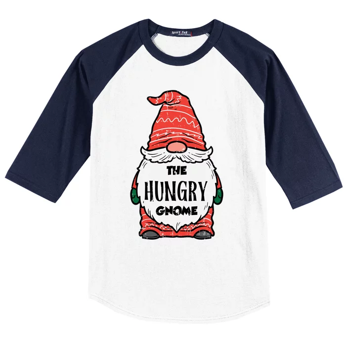 The Hungry Gnome Xmas Matching Christmas Pajamas For Family Gift Baseball Sleeve Shirt