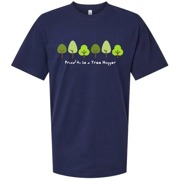 Tree Hugger Gift For A Nature Lover Or Environmentalist Sueded Cloud Jersey T-Shirt