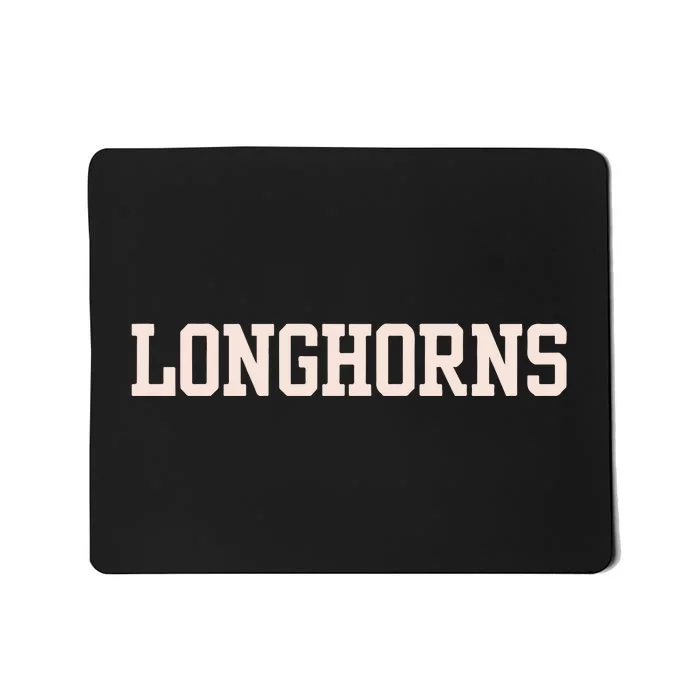 Texas Horns Game Day Football Mousepad